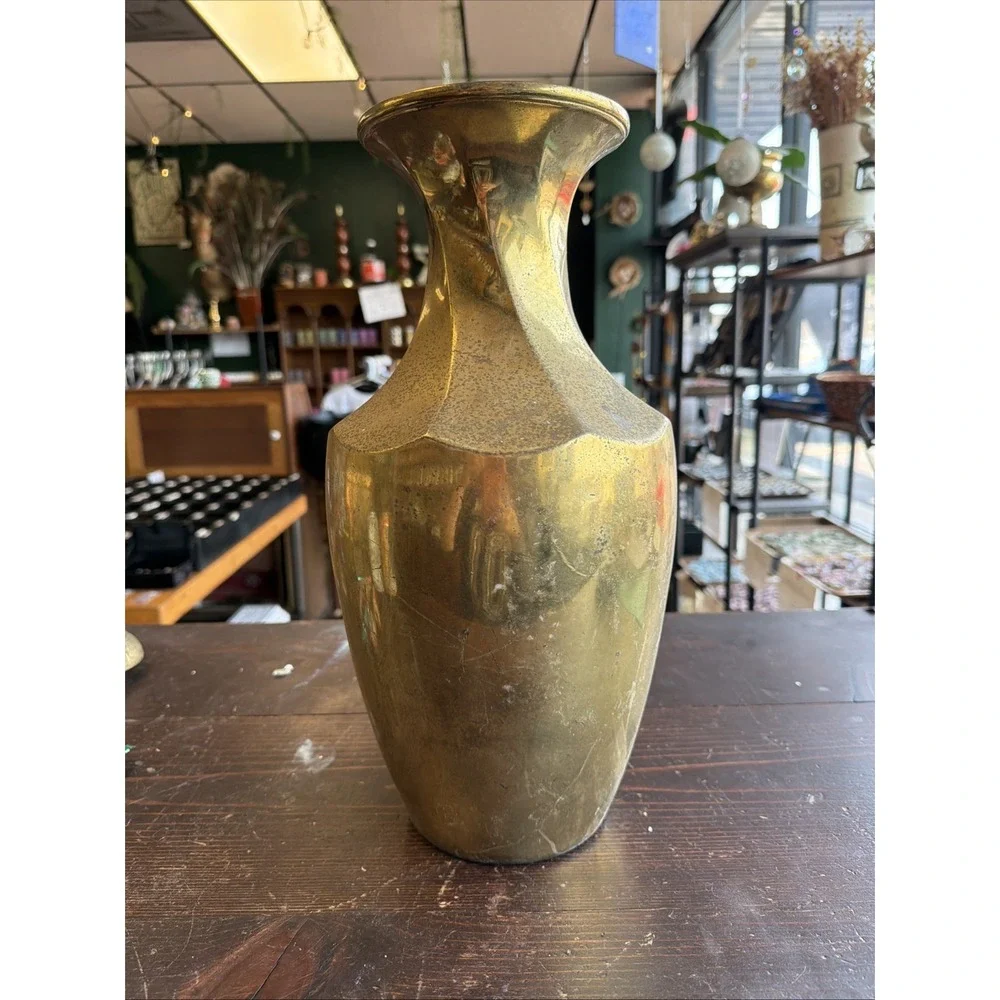 Brass Vase 16
